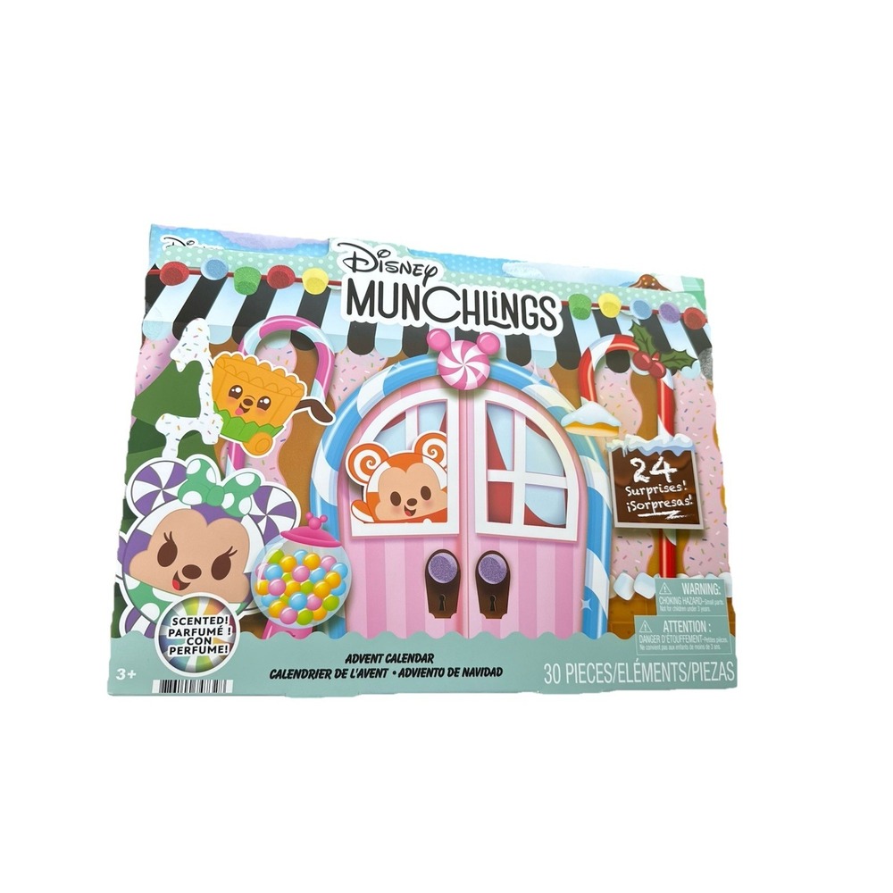 DISNEY MUNCHLINGS ADVENT CALENDAR 24 SURPRISES! Sealed Brand New